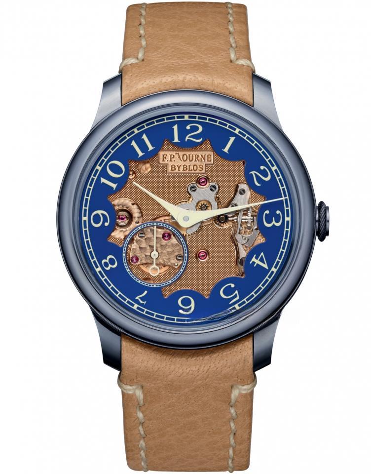 Chronomètre bleu byblos